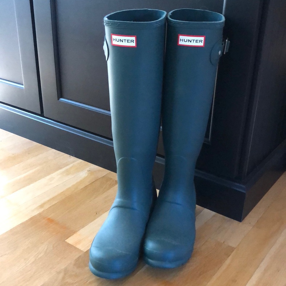 Hunter rain boots
